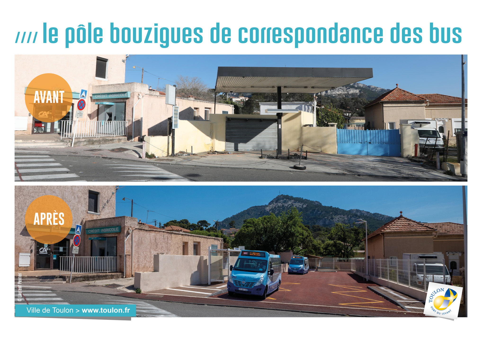 Le pôle Bouzigues de correspondance des bus